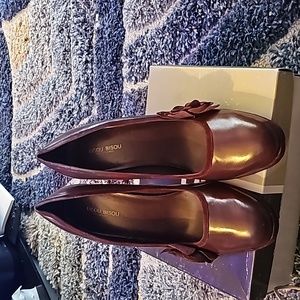 Bisou Bisou heels ( Burgundy)
